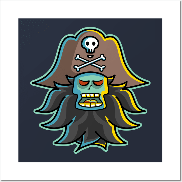 Pirate LeChuck Wall Art by freeves